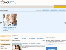Tablet Screenshot of mindmatters.ygoy.com