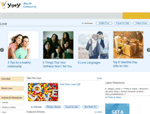 Tablet Screenshot of love.ygoy.com