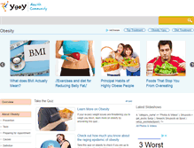 Tablet Screenshot of obesity.ygoy.com