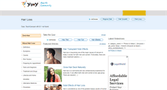Desktop Screenshot of hairloss.ygoy.com