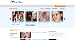 Desktop Screenshot of bodypiercing.ygoy.com