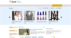 Desktop Screenshot of fashion.ygoy.com